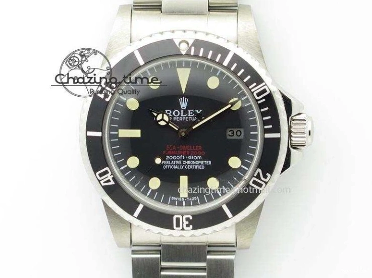 1217 SoftTouch Vintage Sea Dweller 1665 JKF Best Edition Double Red On Bracelet A 3980